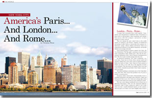 New York City: America's Paris... And London... And Rome