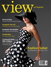 Aug / Sep 2007 cover of View AZ Highlife Magazine